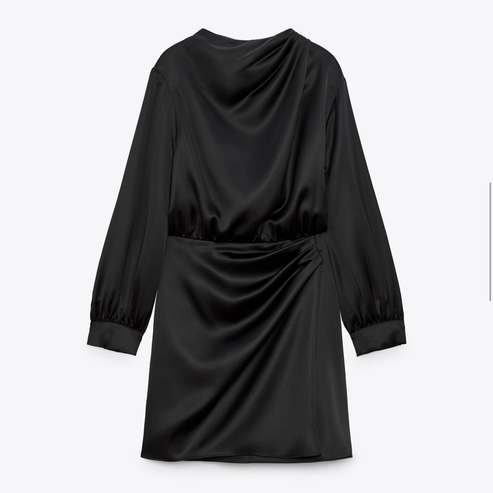 Zara satin dress